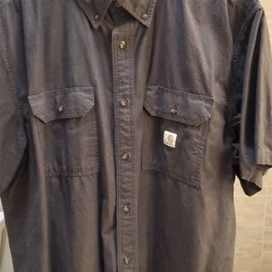 Mens 2x Carhartt,  half sleeve, charcoal grey, never worn